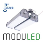 LEDISTYS - Teollisuusvalaisin suljettu - MDL802 IP65 16000lm 146W PC