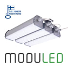 LEDISTYS - Teollisuusvalaisin suljettu - MDL2003 IP65 60000lm 444W PC