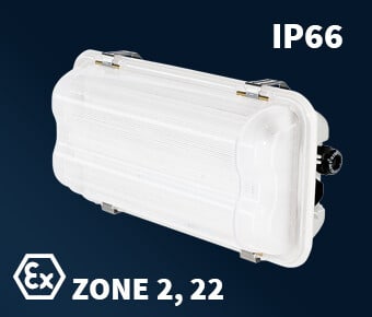 STIG WAHLSTRÖM - ATEX-valaisin - MULTIBASET-N-LED-1300-4K-AT