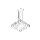 GLAMOX - Kattokiinnike - i85ADJCEILNGBRACKT300-450MMZ