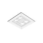 GLAMOX - Upotuskehys - i85WBRECESSINGFRAMEZWHITE