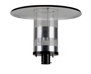 M-LIGHT - Pylväsvalaisin - Comet 125 HL IP44 musta