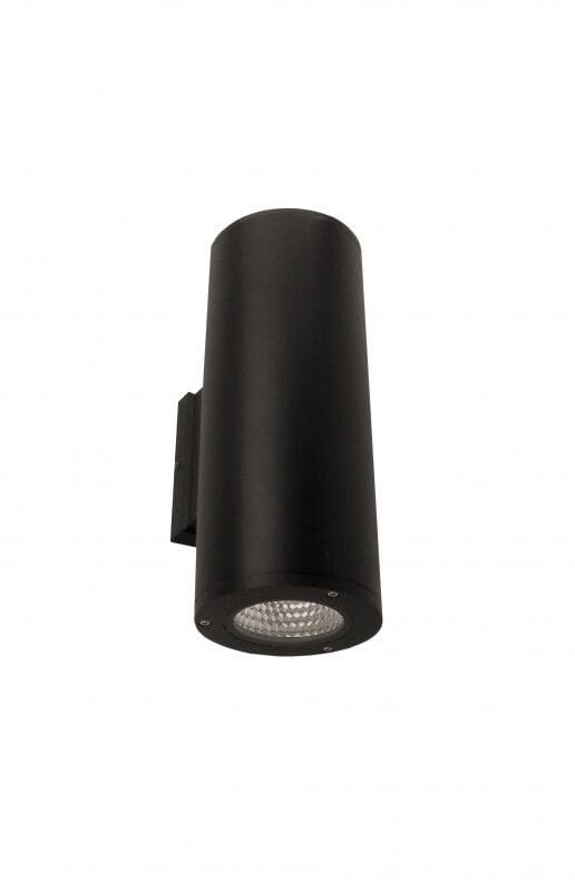 M-LIGHT - Seinävalaisin ulko - Pillar Duo 2x10W LED 4K Harmaa