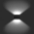 PERFORMANCE IN LIGHTING - Seinävalaisin ulko - QUASAR 20 DOUBLE TECH 23W 3K