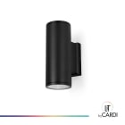LiTbyCARDI - Seinävalaisin ulko - Rusko S YA 2x500lm 830/840 MU