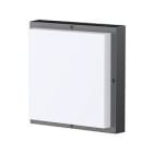 AIRAM - Seinä/kattovalaisin ulko - IP65 800lm 830/840 DIM PCO GR