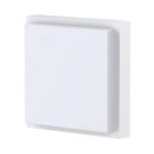 AIRAM - Seinä/kattovalaisin ulko - IP65 800lm 830/840 DIM PCO WH