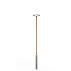 ENSTO - Puupylväs Saga - SAGA 4W AKZO 900 GREY/CINNAMON