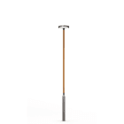 ENSTO - Puupylväs Saga - SAGA 5W AKZO 900 GREY/CINNAMON