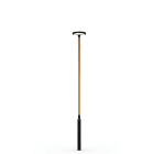 ENSTO - Puupylväs Saga - SAGA 4W RAL 9005/CINNAMON