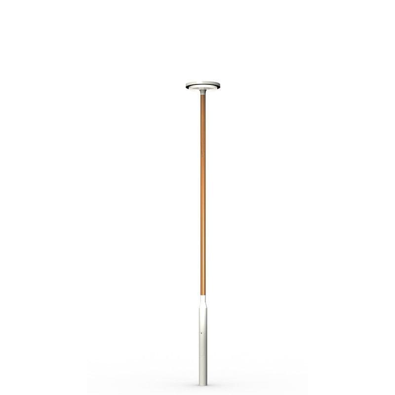 ENSTO - Puupylväs Saga - SAGA 4W RAL 9006/CINNAMON