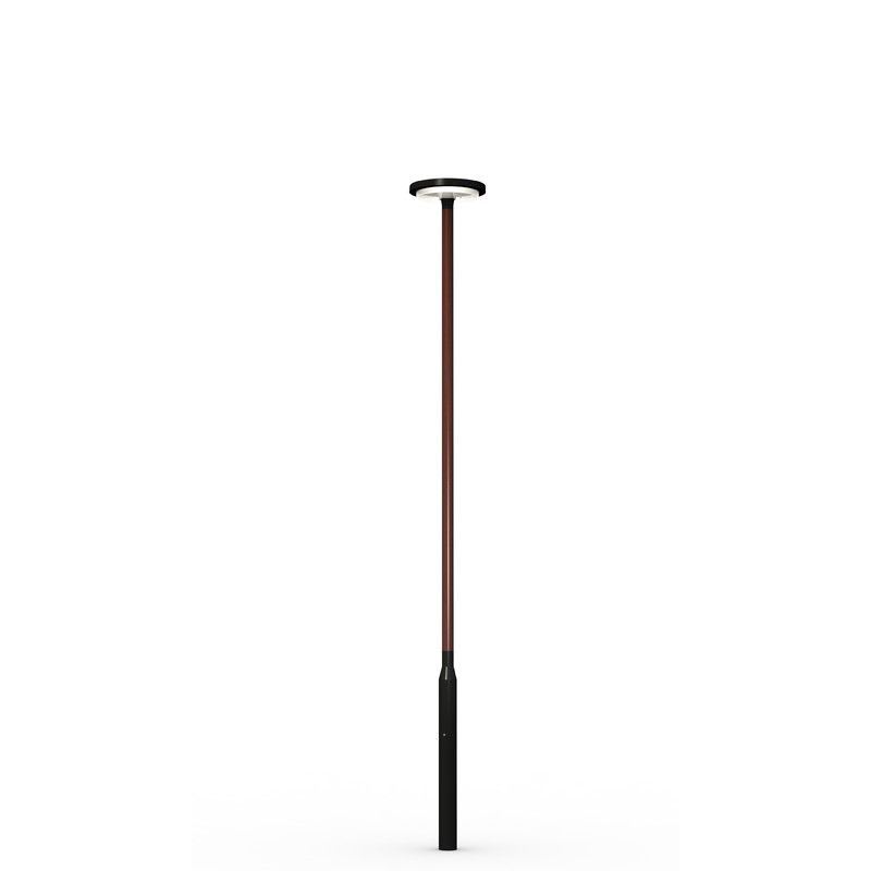 ENSTO - Puupylväs Saga - SAGA 4W RAL 9005/SAFFRON