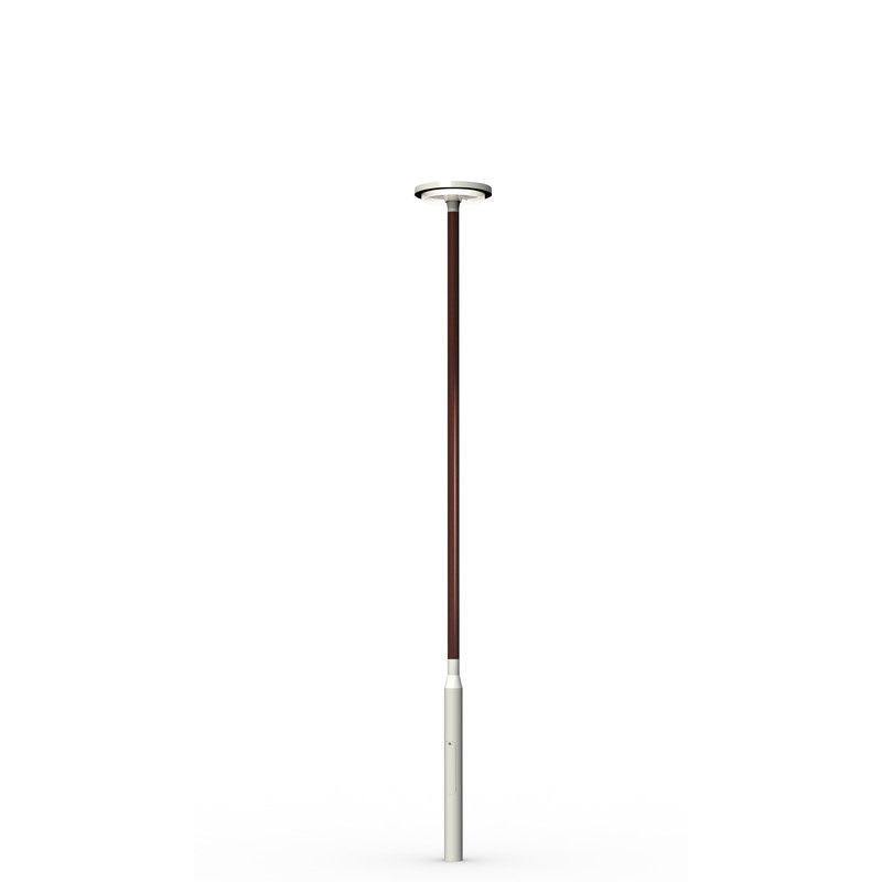 ENSTO - Puupylväs Saga - SAGA 5W RAL 9006/SAFFRON