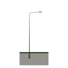 SÄHKÖ-JOKINEN - Kartiopylväs 1-varsi - P215B112K 12m Kartiopylväs