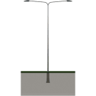 SÄHKÖ-JOKINEN - T110B110K 10m Kartiopylväs - Kartiopylväs 2-varsi