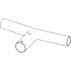 SÄHKÖ-JOKINEN - Valaisinvarsi - T102 T-haara 60mm