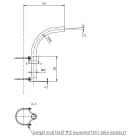 TEHOMET - Valaisinvarsi - 5 TV 30 + sangat