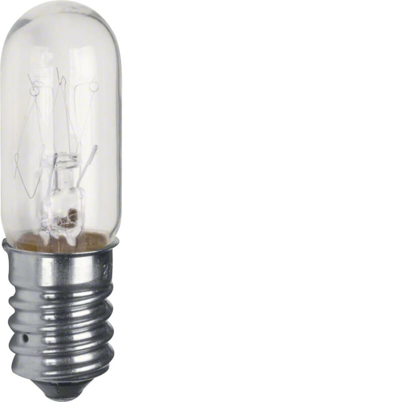 HAGER - Hohtolamppu - kirkas 230VAC 3W E14 kork.