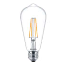 PHILIPS - Vakiolamppu - E27 827 806LM ST64 7W CL G