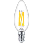 PHILIPS - Kynttilälamppu - E14 CCT 470lm 40W=3.4W B35 CL