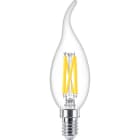 PHILIPS - Kynttilälamppu - E14 CCT 470lm 40W=3.4W BA35 CL