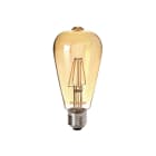 SYLVANIA - Sisustuslamppu - ST64 825 560LM E27 DIM CL GOLD