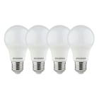 SYLVANIA - Vakiolamppu - A60 7W/827 806lm E27 OP 4 kpl