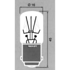PEREL - Pienoislamppu - BA15D-T1648-130V-5W