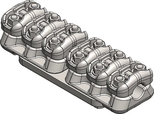 MELBYE - Pääteliitin - Pääteliit. 3d+3d 17-37/17-37mm