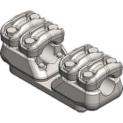 MELBYE - Pääteliitin - Pääteliit. 2D+2D 37-47/37-47mm