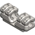 MELBYE - Pääteliitin - Pääteliit. 2D+2D 37-47/37-47mm