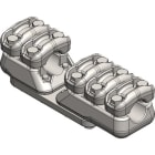 MELBYE - Pääteliitin - Pääteliit. 2D+3D 37-47/37-47mm