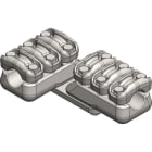 MELBYE - Pääteliitin - Pääteliit. 3D+3d 37-47/37-47mm