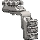 MELBYE - Pääteliitin - Päätel. 90° 3D+3D 37-47/37-47