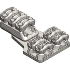 MELBYE - Pääteliitin - Dupl S 1x37-47 3D 2x17-37 2d