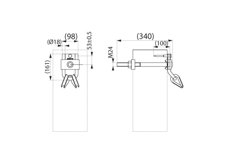 ENSTO FINLAND - Harusrauta kausseilla 2x25mm2 - SH 651.1