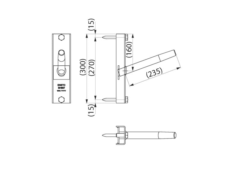 ENSTO FINLAND - Eristintarvike - SH697 Eristintappipidike