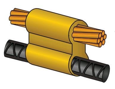 BLACKBURN - Maadoitus P-muotti Cadweld - RTPY5 234453