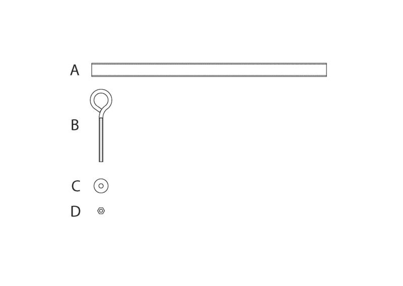 ENSTO FINLAND - Muuntajateline kiinnityssarja - SH 77