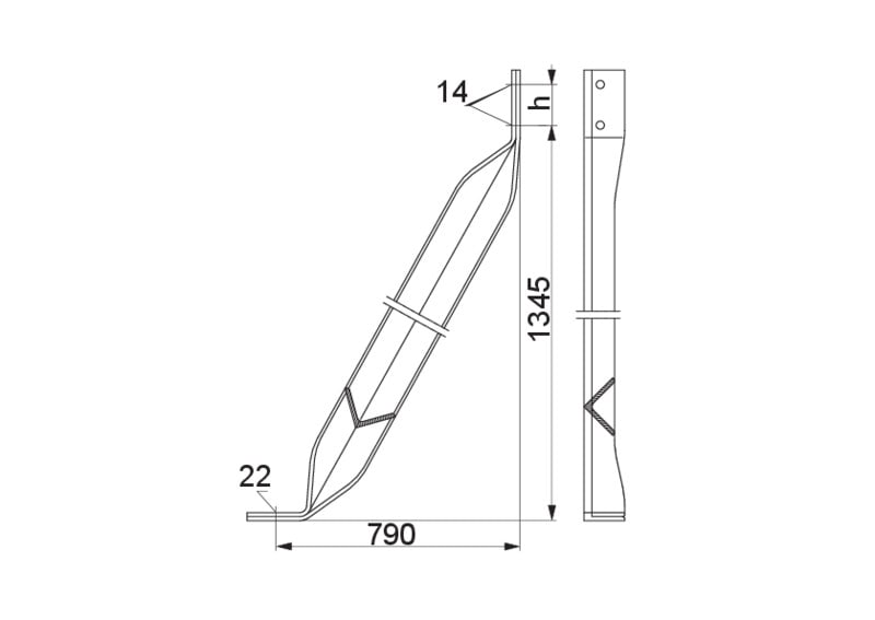 ENSTO FINLAND - Kulmarautavinotuki KVT-1 - SH 244.1