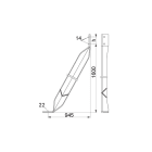 ENSTO FINLAND - Kulmarautavinotuki KVT-2 - SH 244.2