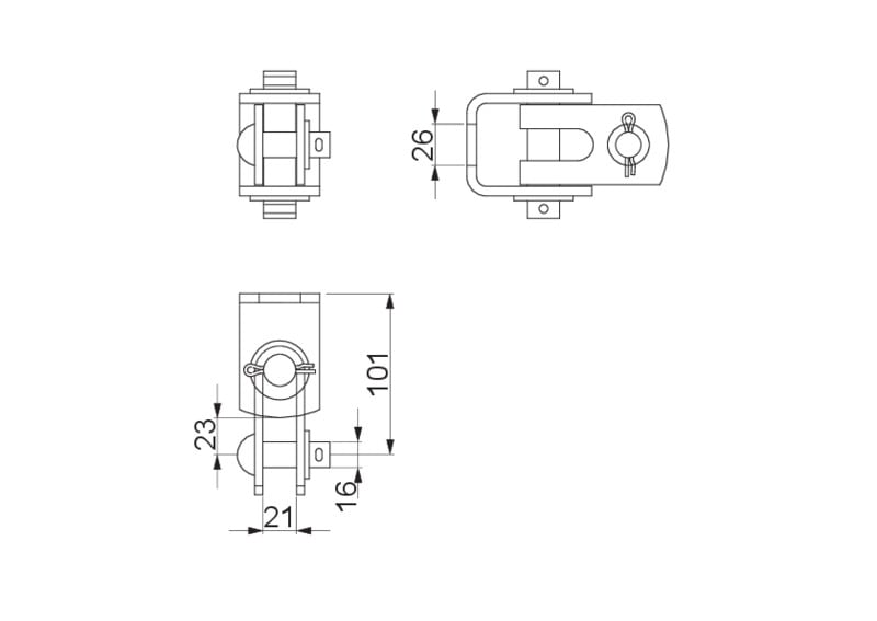 ENSTO FINLAND - Eristintarvike, kulmahahlo - SH195.50
