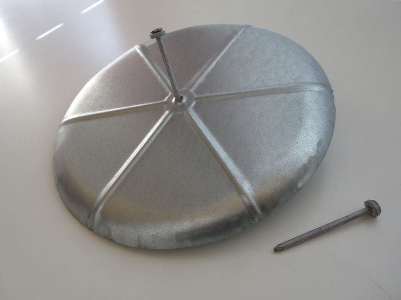 HALDOR - Pylväshattu - PHI-190G, GALV-PELTI