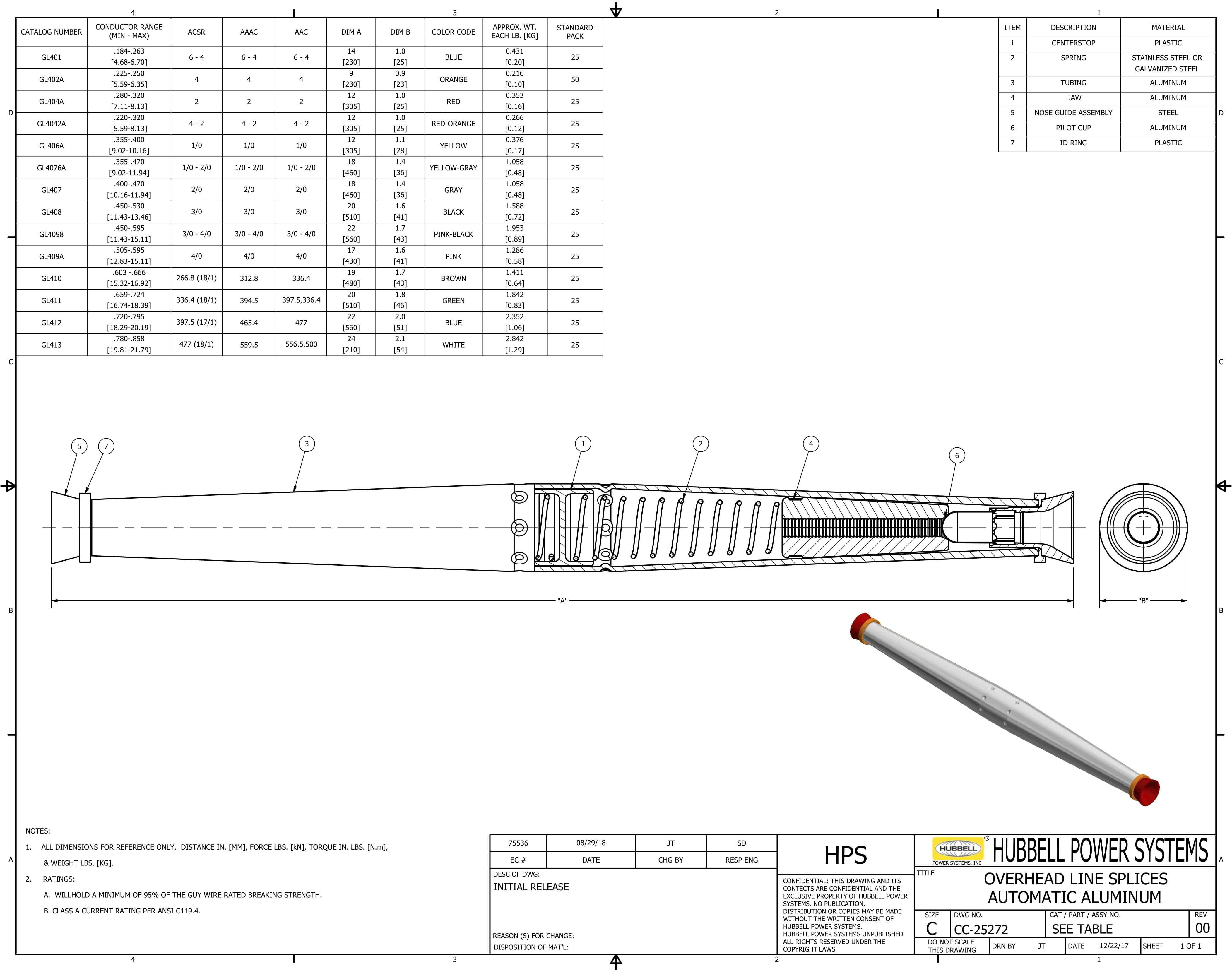 FARGO - Kiilajatko PAS150/Al107-132 - GL409A