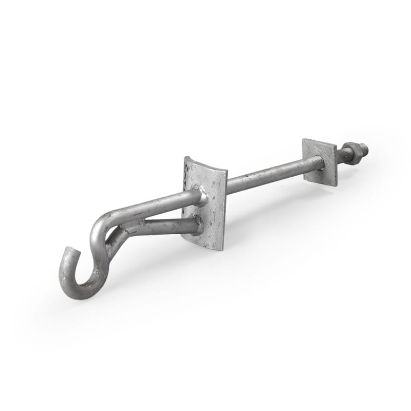 ENSTO FINLAND - Kannatuskoukku 244/206mm - SOT 93.2 M20