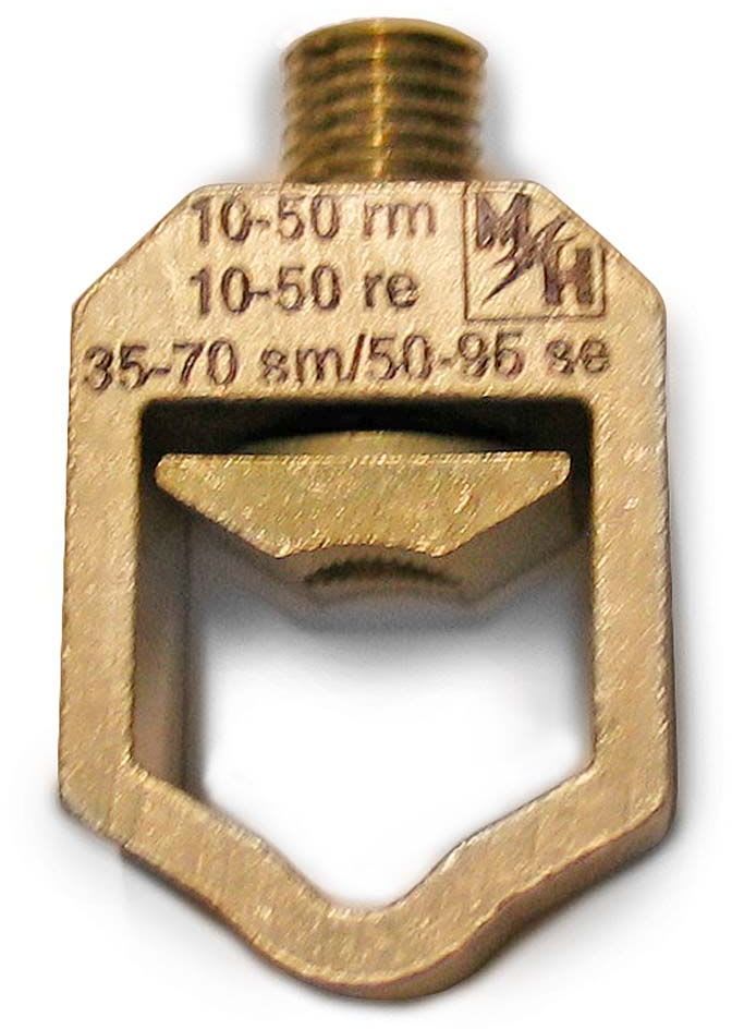 TE CONNECTIVITY - Ruuvikaapelikenkä v-malli - HEL-4836N 1x35 - 70 mm2