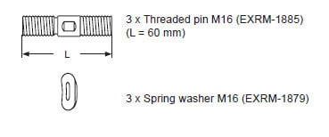 TYCO ELECTRONICS - Kierteellinen liitostappisarja M16/M16 - RSTI-SA-PIN Liitostappisarja