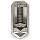 TE CONNECTIVITY - Ruuvikaapelikenkä v-malli - HEL-5837 2x95 - 240 mm2