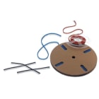 ENKOM ACTIVE - Nauha-hylsy 1,0mm2 kelt. - A1-8ETS (pss=500kpl)