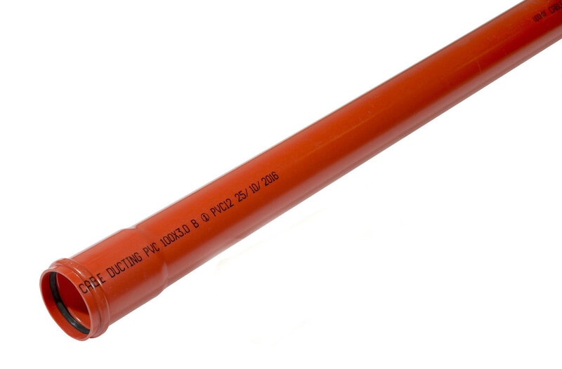 UPONOR INFRA - Suojaputki - 200x5,9 SN8 PUN 6M PVC